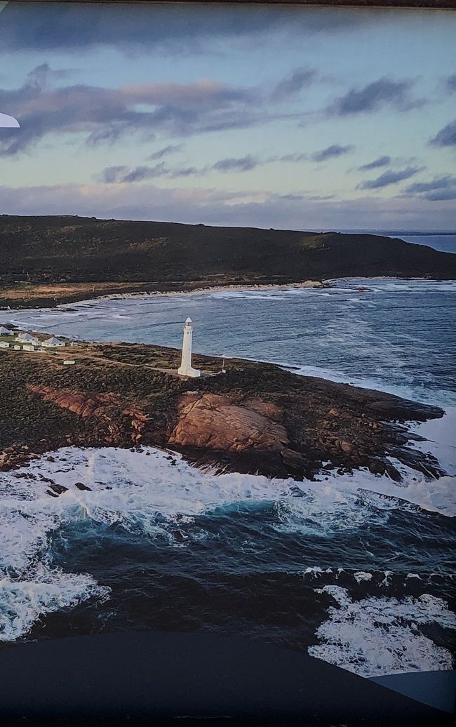 Il Faro Cape Leeuwin all'estremità sud di xxxx np
