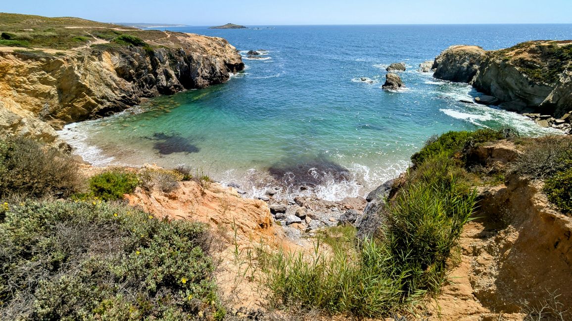 11. Étape de Villa Nova de Milfontes à Porto Covo