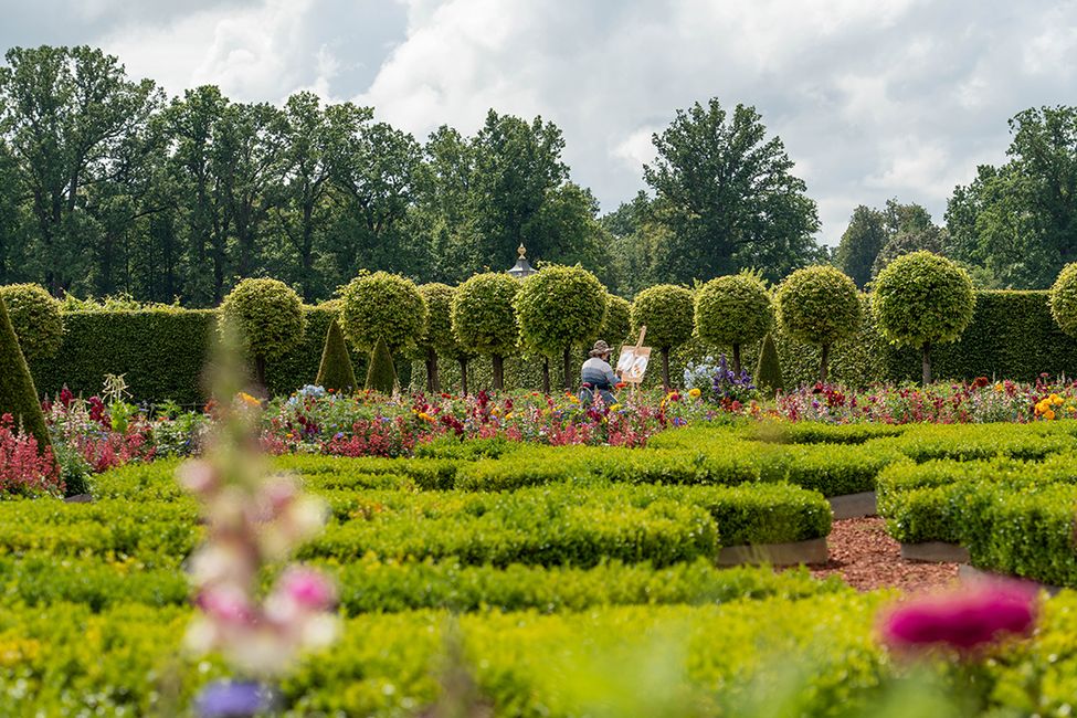 Schlossgarten Rundāle