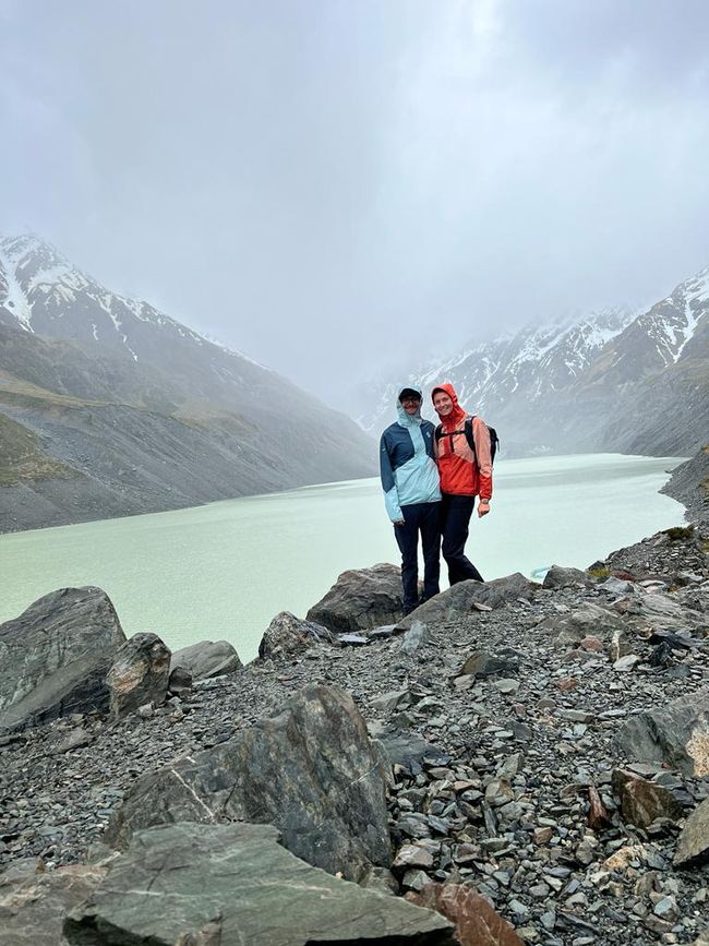 Hike to Mount Cook (if the weather is good you would see Mount Cook in the background)