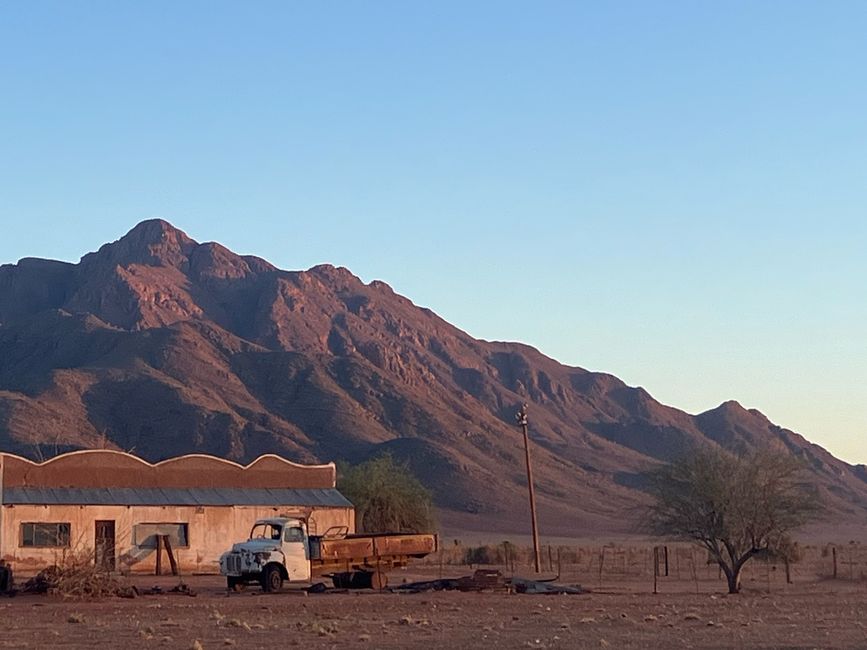 Il deserto namibiano - un mare di sabbia