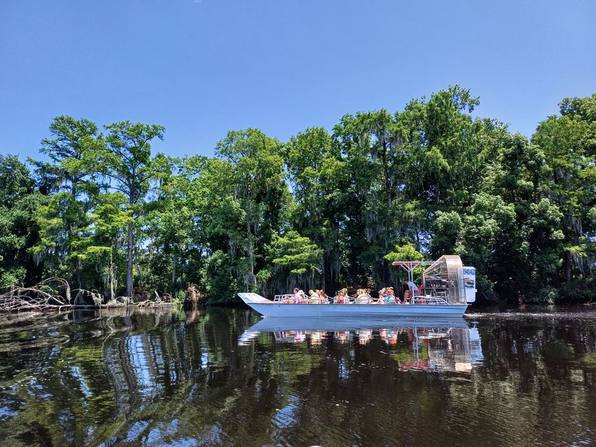 Airboat Tour am Mississippi