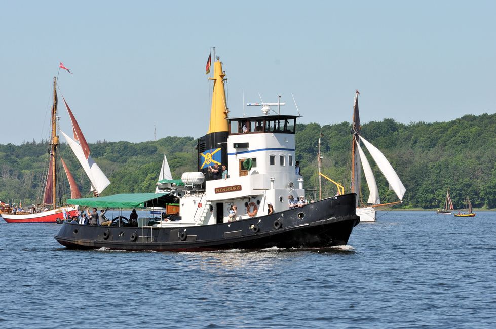 Fahrt zur Rum-Regatta in Flensburg 2017