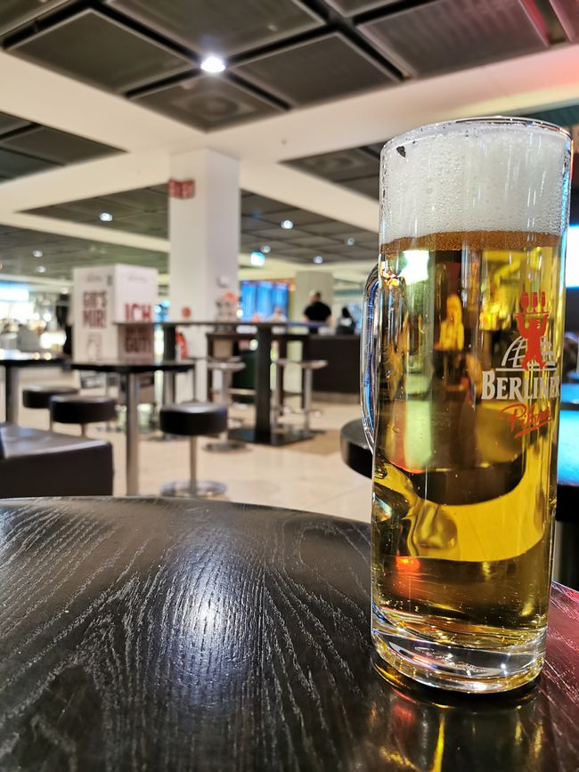 Rumbo al primer vuelo a Amán ... Pero aún una breve parada en BERLÍN
