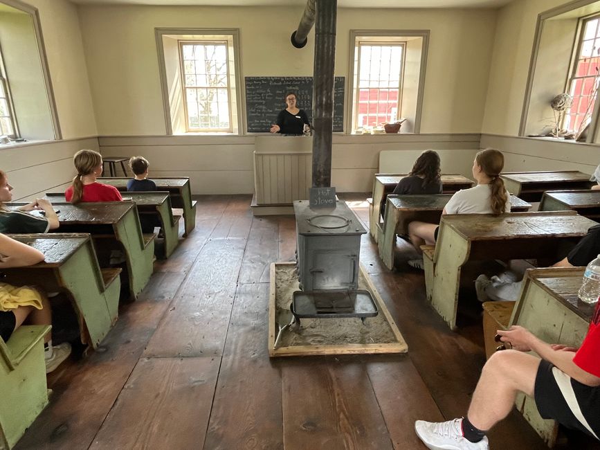 Scuola come in "La piccola casa nella prateria"