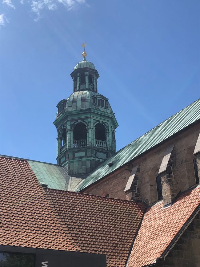 The roofs of Hildesheim Cathedral