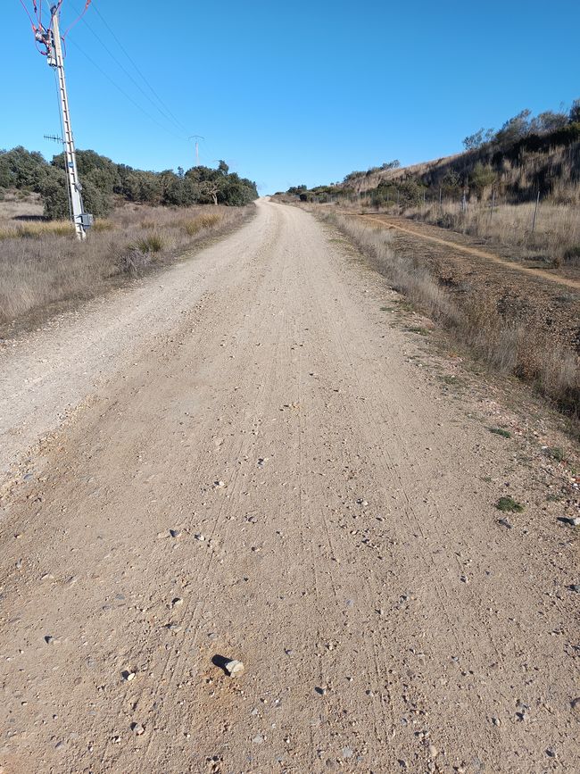 13 kilometers next to the highway 