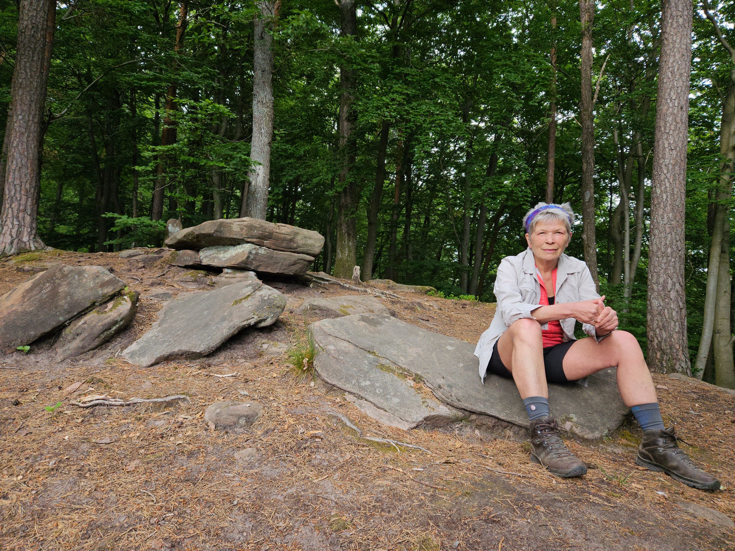 Relaxation after the scramble