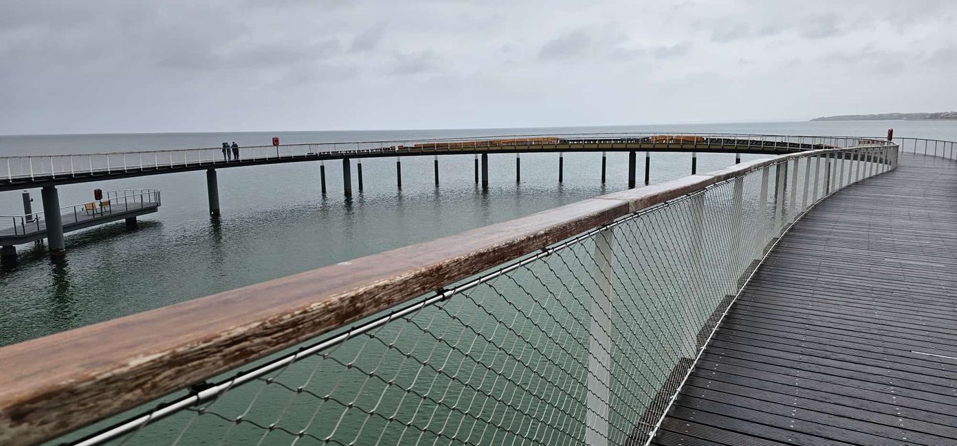 Auf dem Rückweg von Rügen noch eine Stippvisite in Timmendorfer Strand