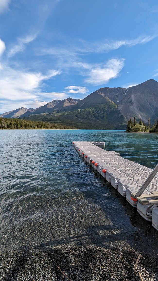 Tag 27: Bärenshow & fantastische Bergwelten - zurück nach Yukon/Kanada