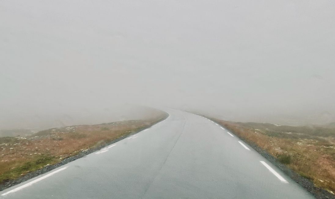 Reisetag - Regen, Nebel, Altbekanntes