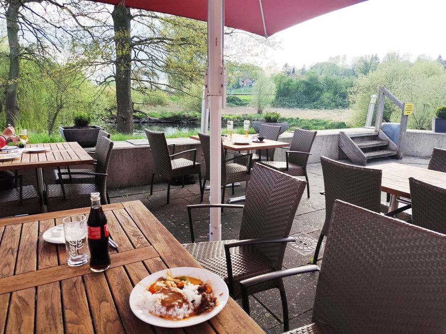 Lauenburg - un lugar realmente bonito a orillas del Elba, alojamiento en el Hotel Halbmond