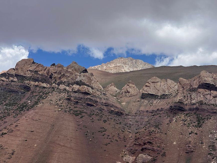 nach über einer Stunde ging es dann weiter ...