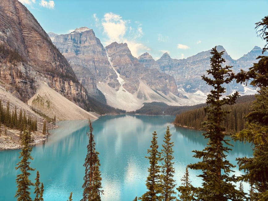 Tag 5 - Moraine Lake/ Lake Louise