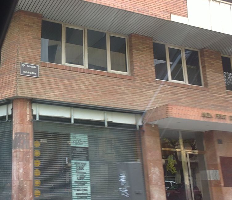 Foto dalla mia auto a Lleida (Catalogna, Spagna) (aprile 2019)
