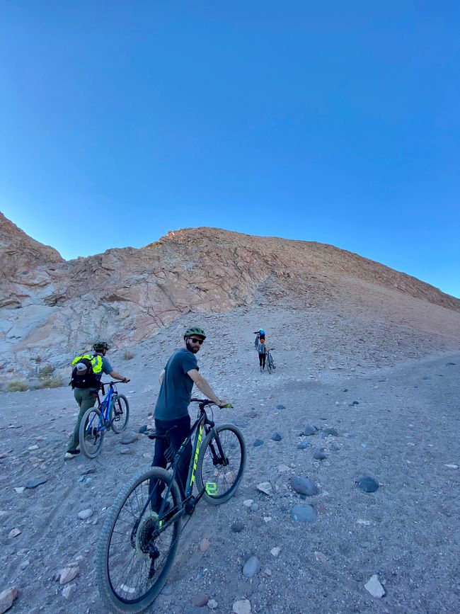 En camino hacia la Garganta del Diablo 