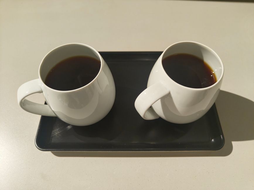 Die Kaffees selbst und das Interieur eher gewöhnlich