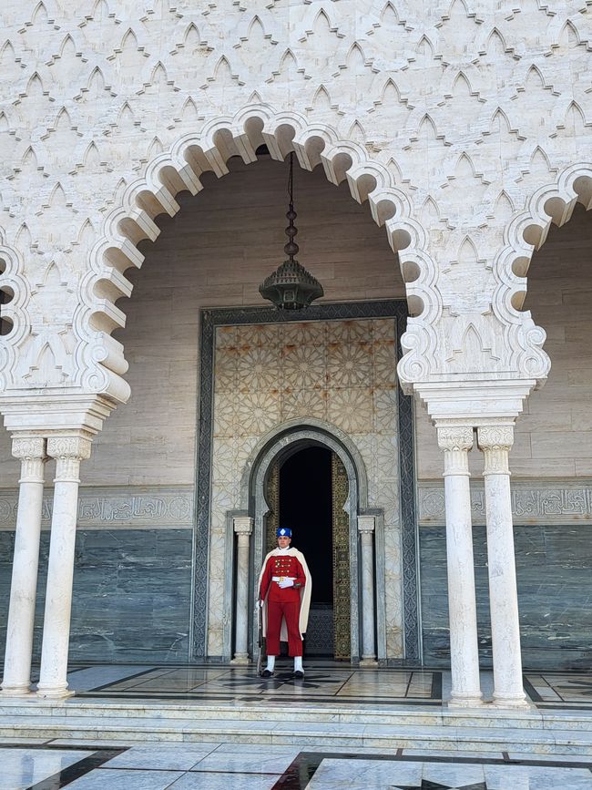 Mausoleo de Mohammed V.