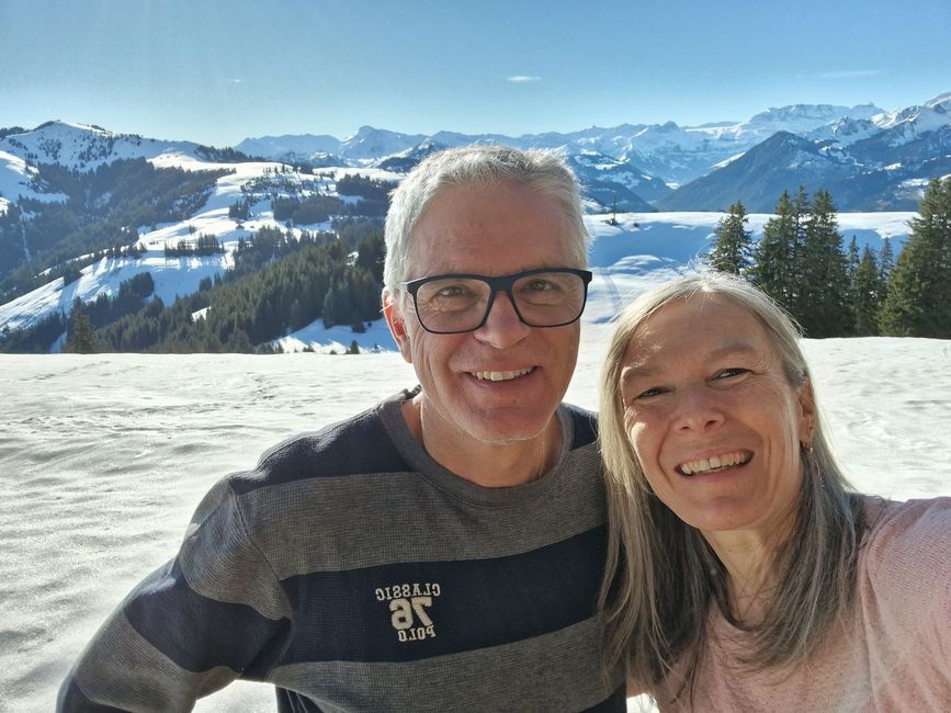 Wanderung auf dem Jaunpass