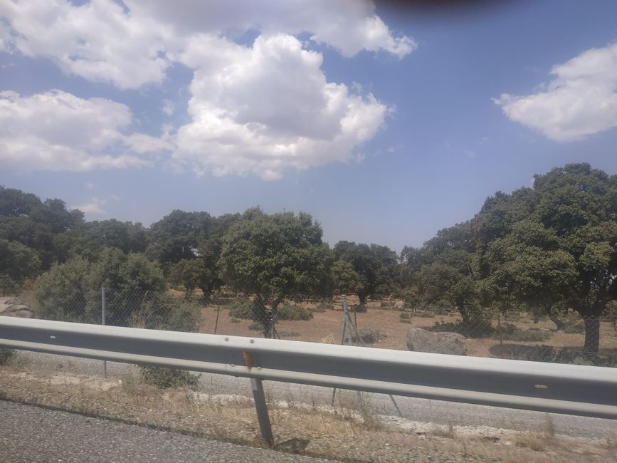 Photos from my car of Ávila (Castilla y León, Spain) (July 2024)