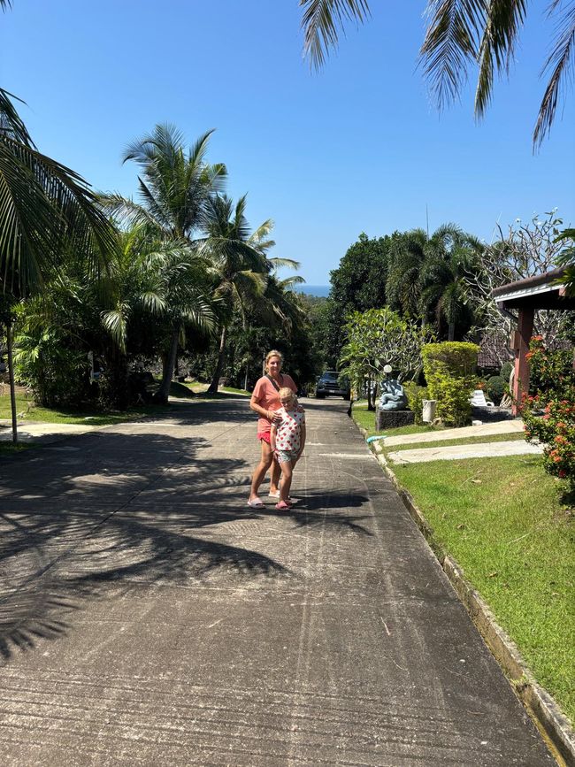 Pools und Strandliegen