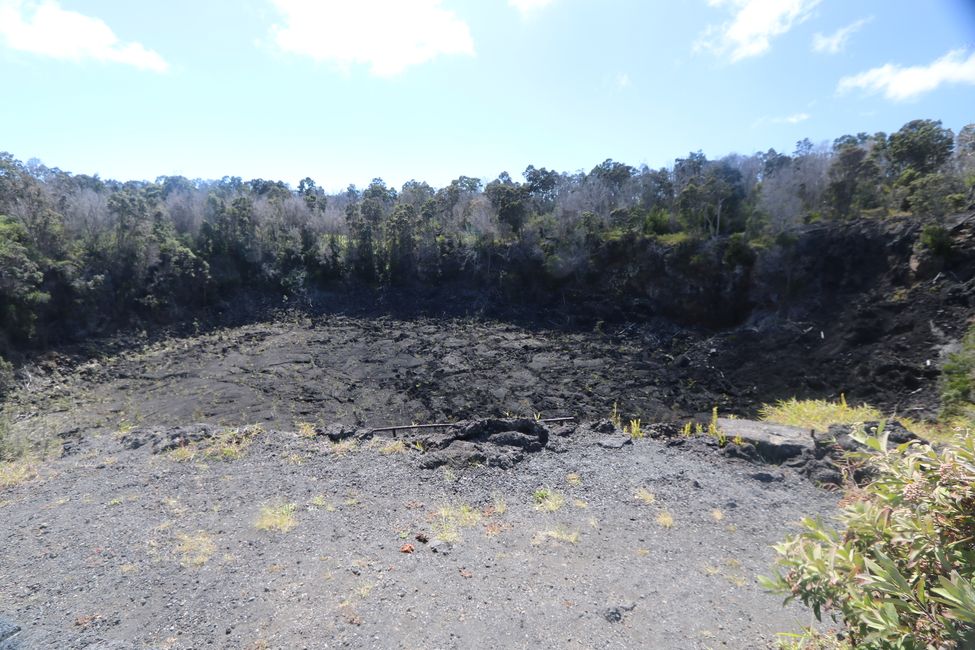 Wir besuchen den Kilauea Vulkan