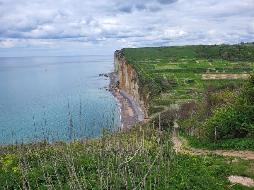 Coastal hiking trail