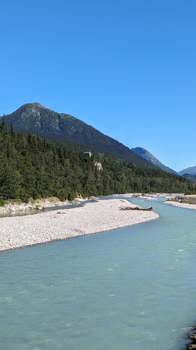 Day 23: Skagway - Haines: the big sweating in Alaska begins!