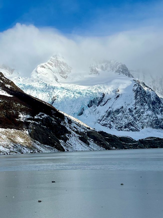 Gletscher an der Laguna Torre