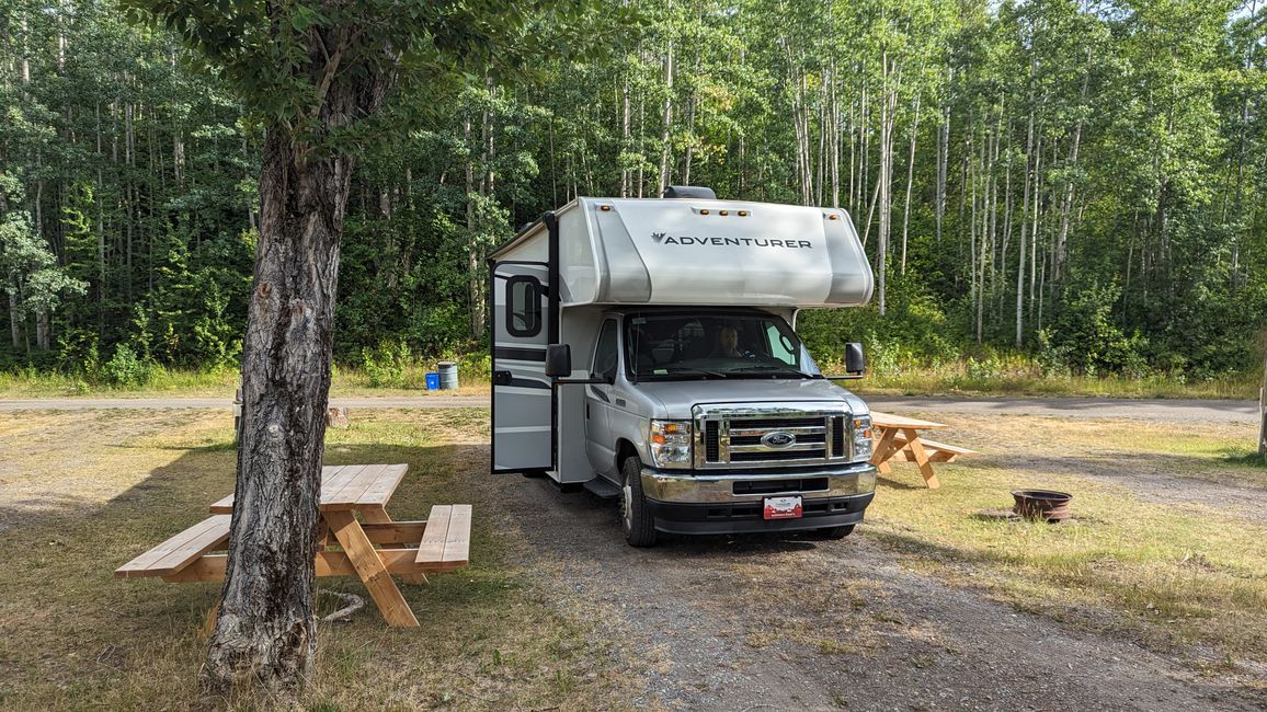 Kitwanga River RV Park  Site 27