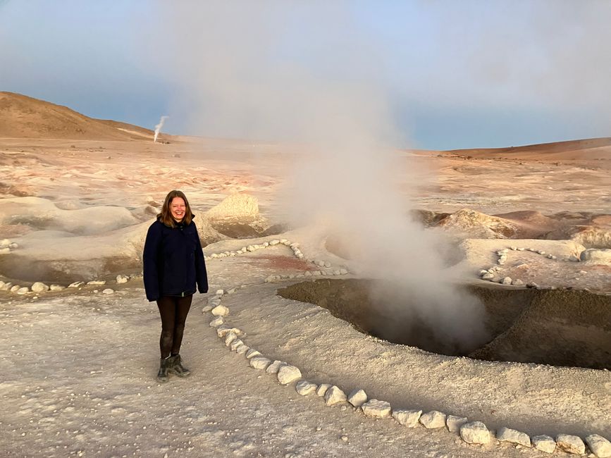 El desierto de sal en Bolivia