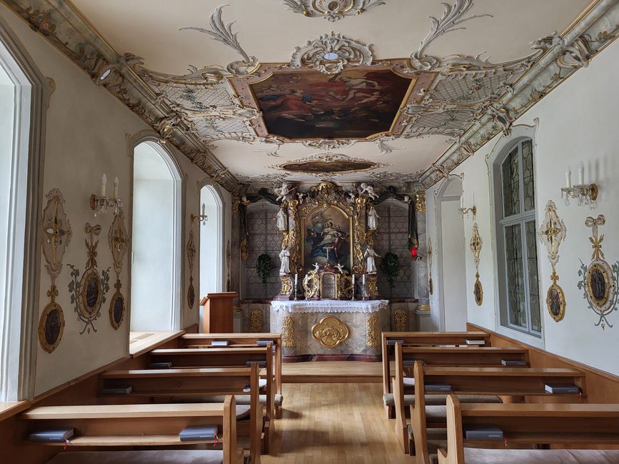 Rococo Chapel Monastery Maria Rosengarten