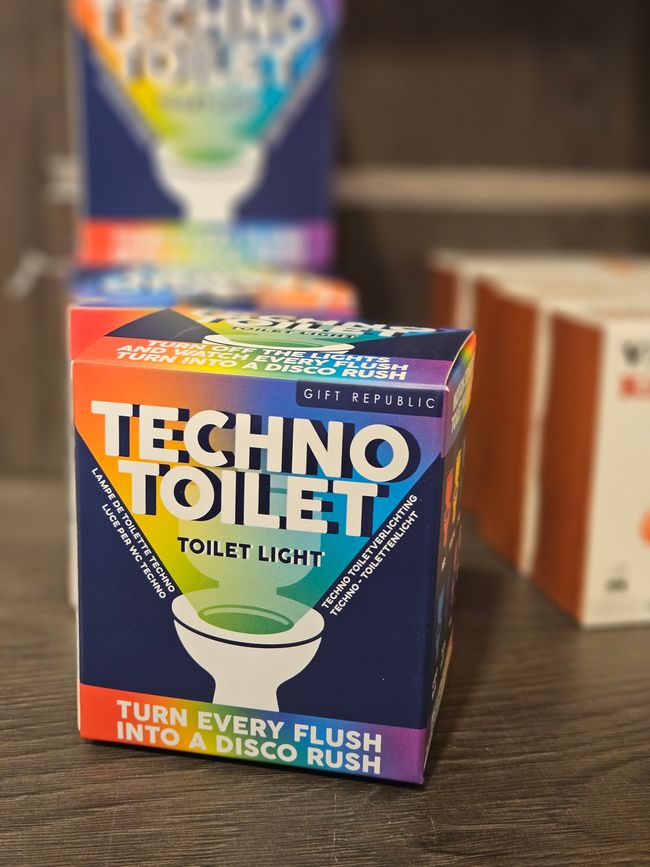 Techno aus der Toilette