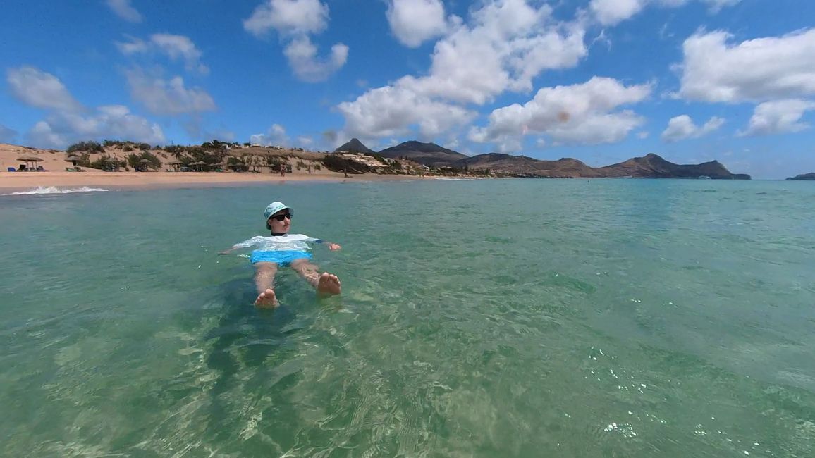 Tag 5: Spaß am Strand von Porto Santo