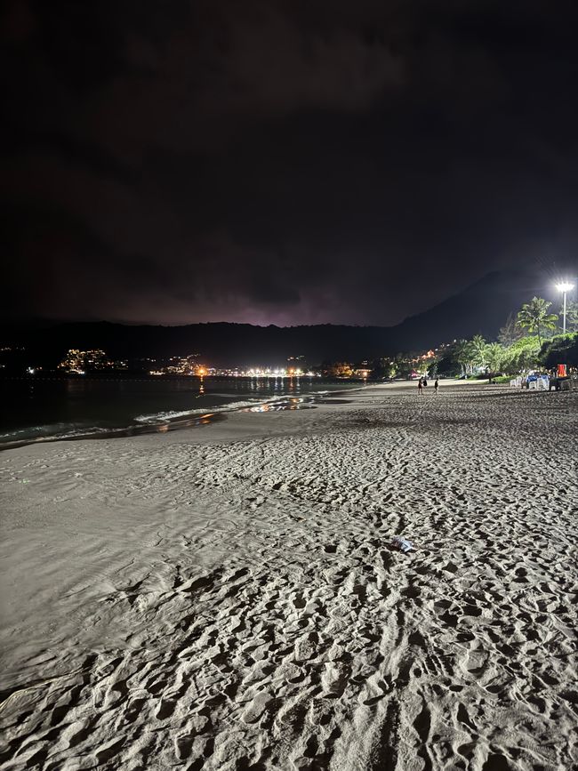 Patong Beach at night
