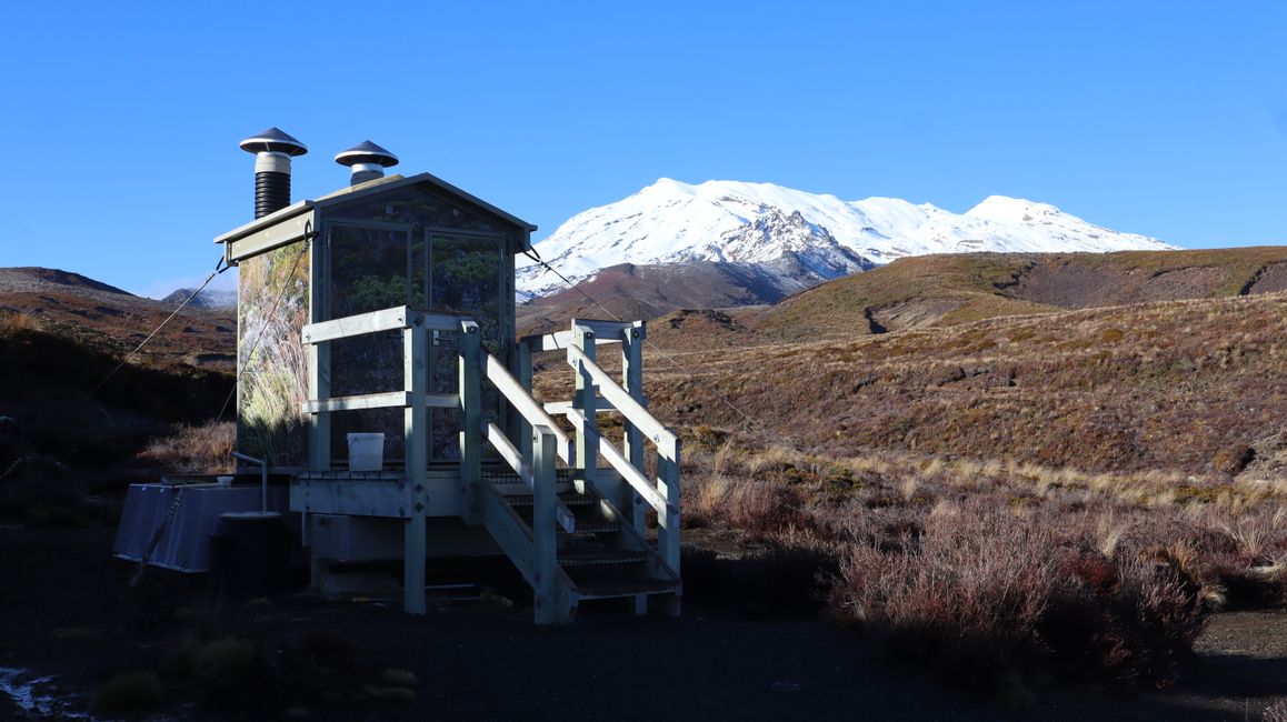 Toilette mit besonderem Ausblick