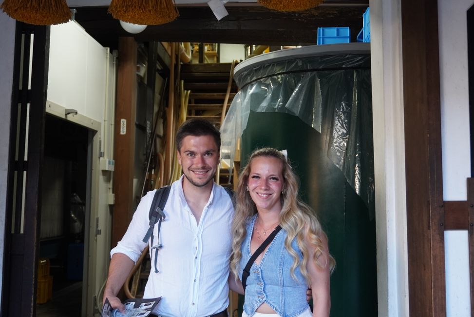 Rindfleisch und Sake in Takayama