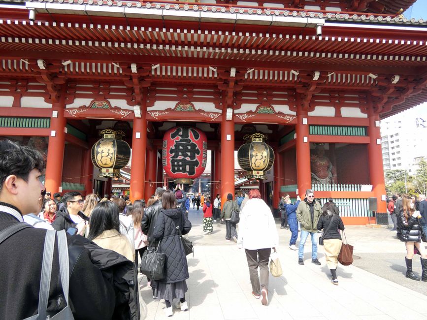 Der ältesten Tempel in Tokio Sensō-ji