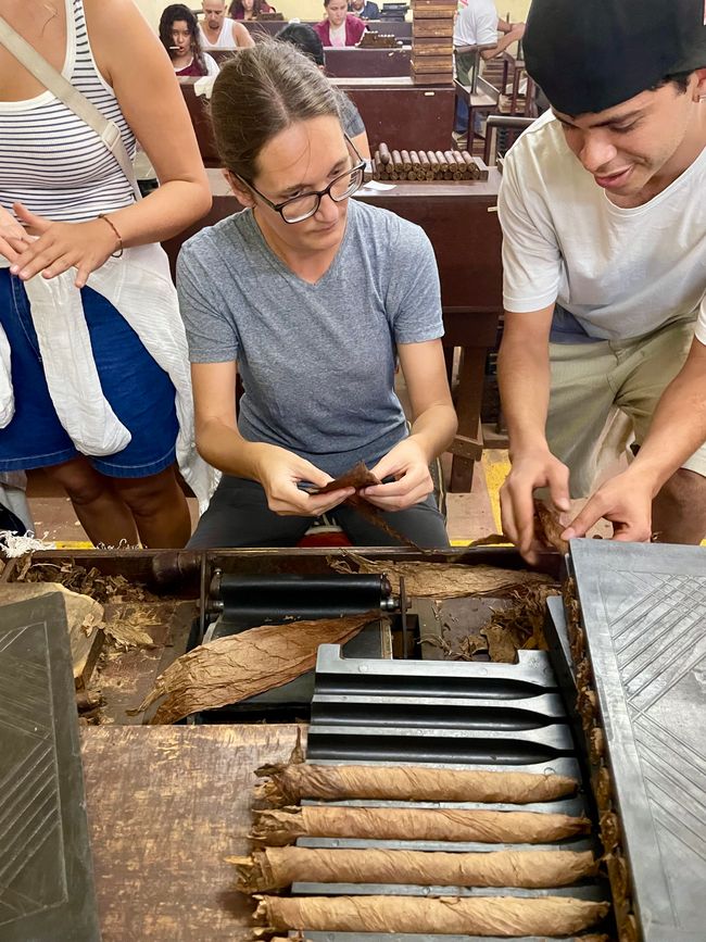 Ich durfte auch mal ran