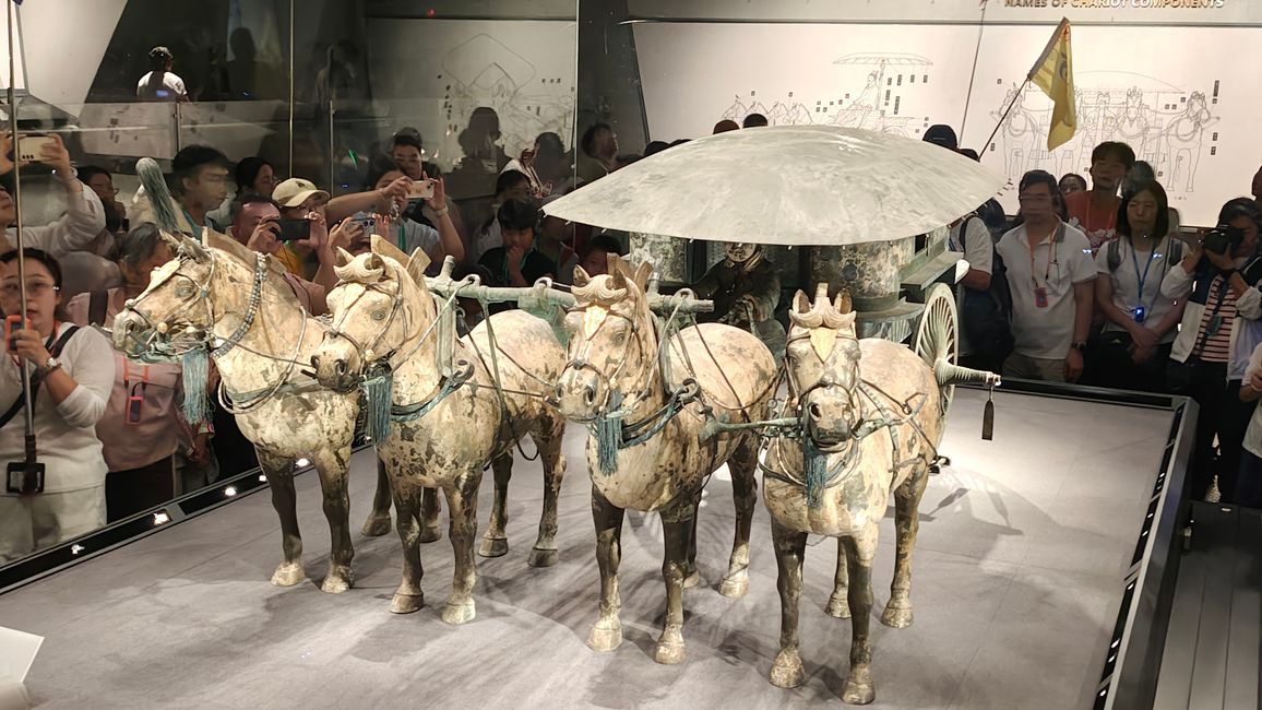 Carro in bronzo