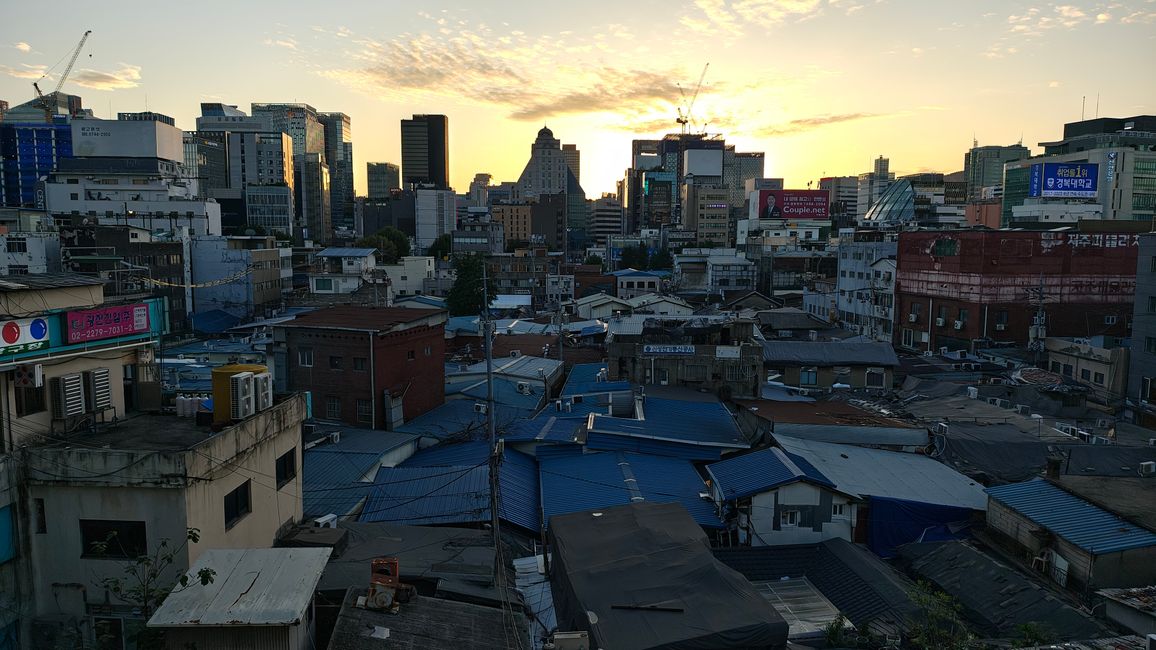 Auf dem Dach des Makercity Sewoon