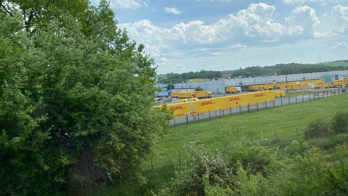 Start der ersten Etappe