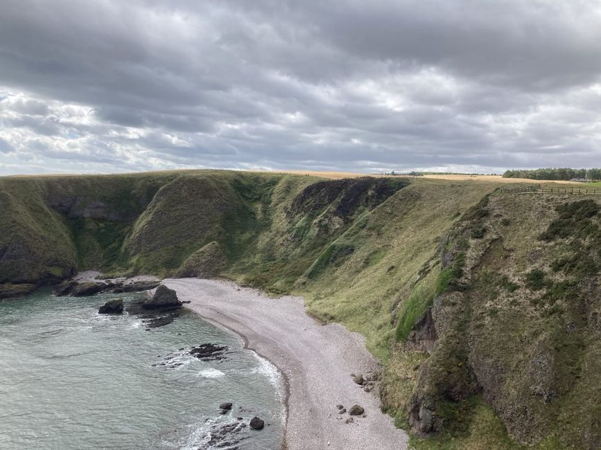 Aussicht vom Dunnottar Castle