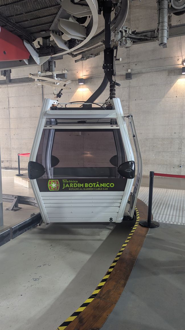 Seilbahn Botanischer Garten zurück zum Monte