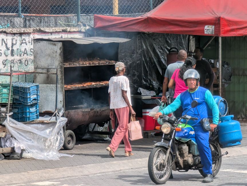 Take away in den Gassen