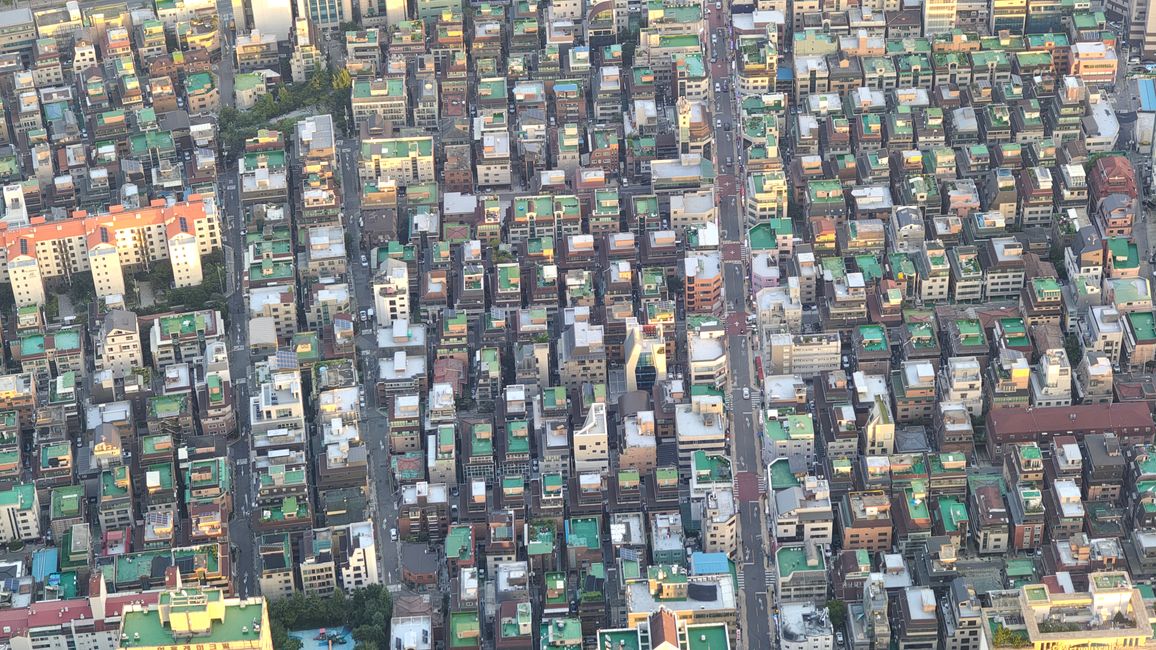 Blick vom "Seoul Sky"