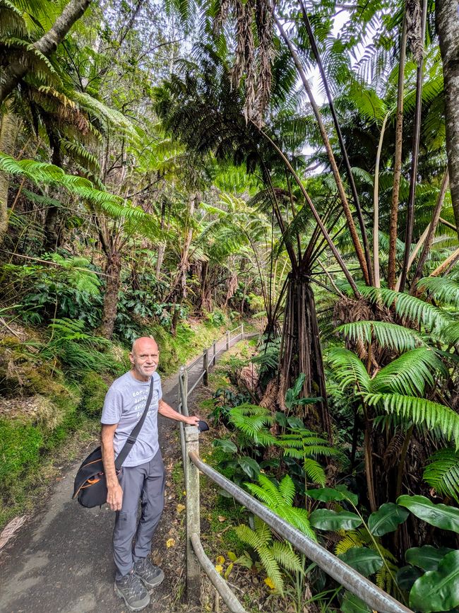 Visitamos el volcán Kilauea