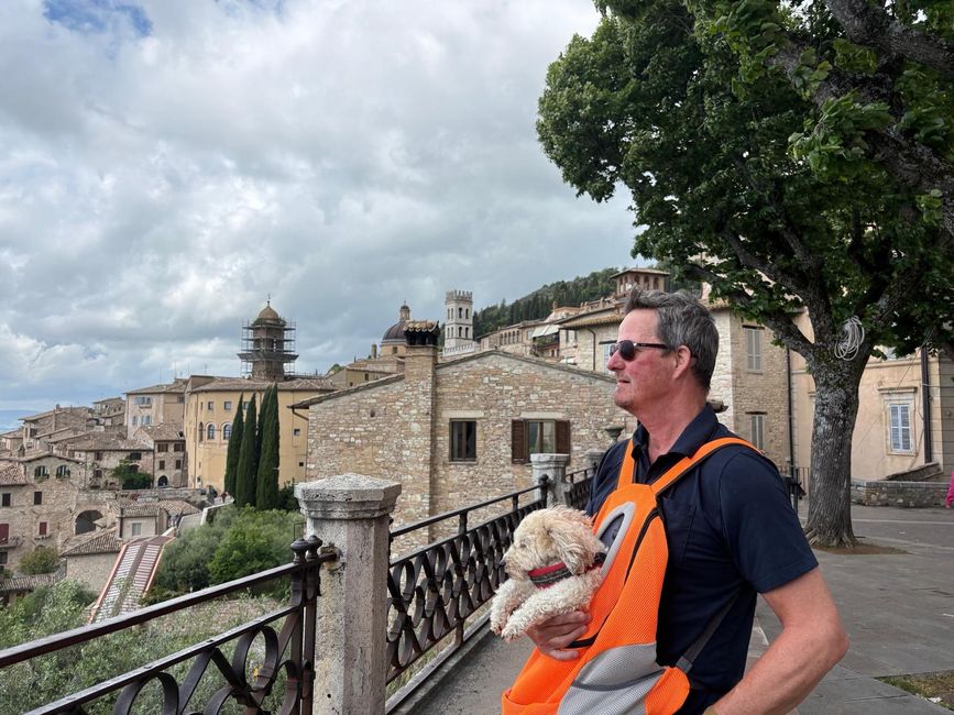 Montag in Assisi, Dienstag Reisetag