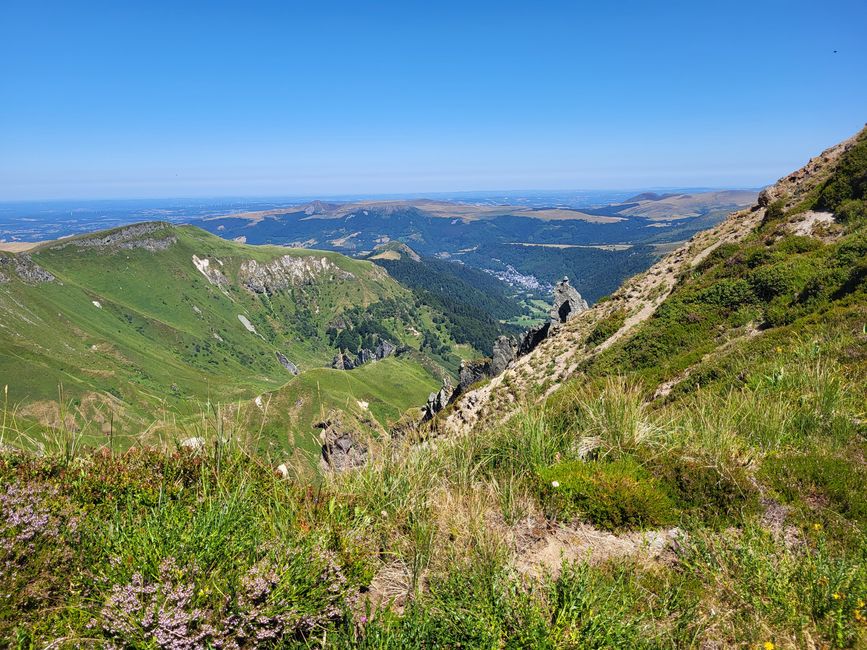 Aussicht beim Puy de Sancy