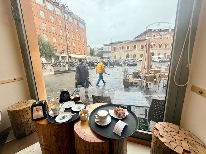 Mein Lieblingsplatz in Sienas Café-Szene.